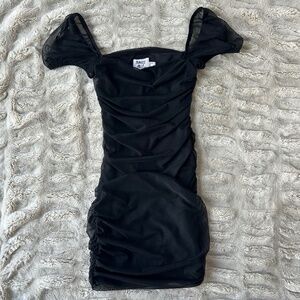 Princess Polly Black Mini Dress